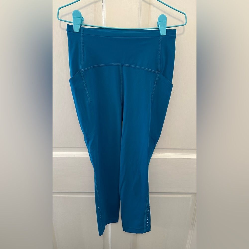Lululemon Swift Speed High-Rise Crop 21" Hawaiian Blue 6